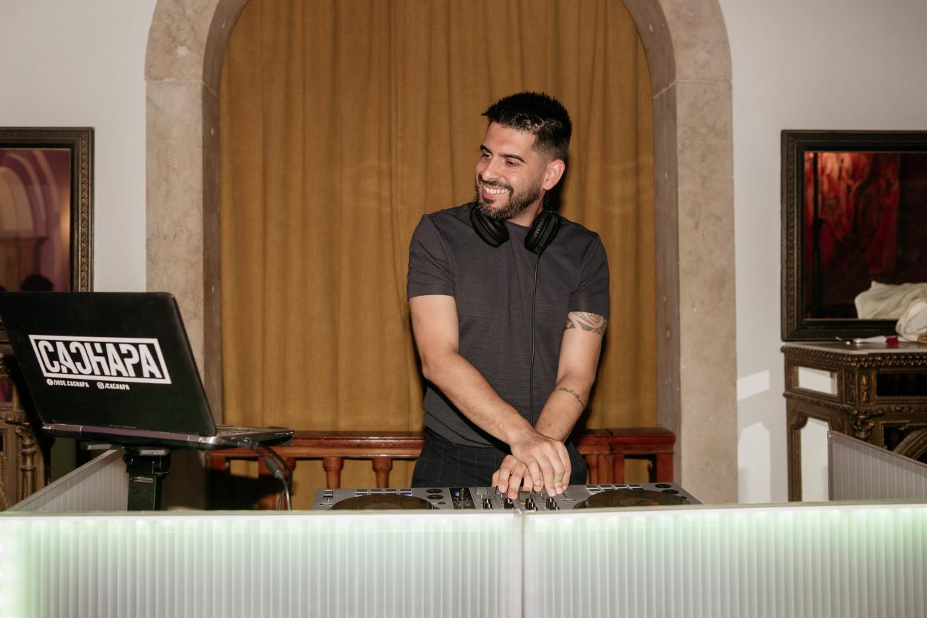 DJ Cachapa em evento